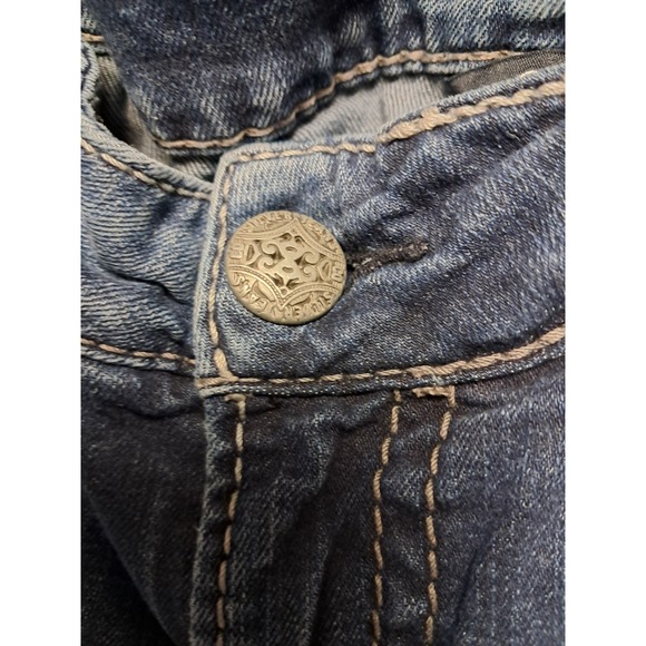 Womens Suki Silver Jeans-size 16/L33 - Picture 5 of 6